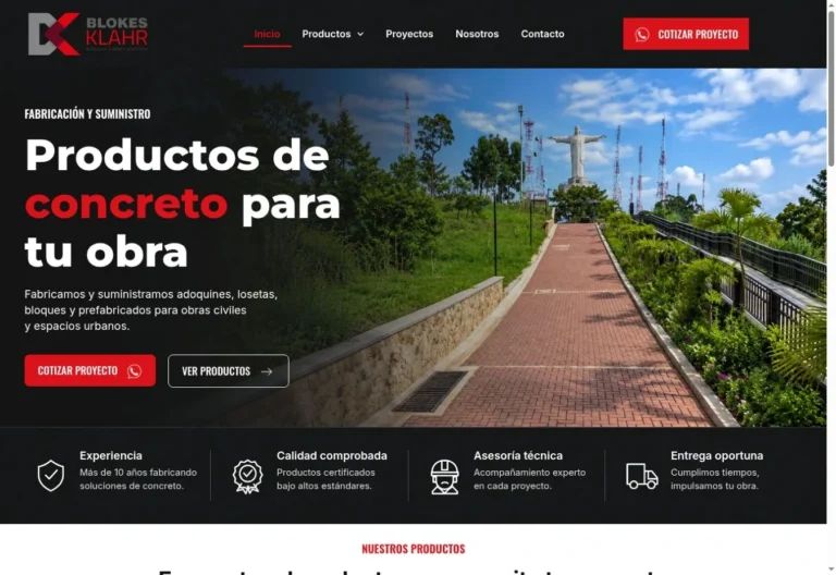 Proyecto web de Blokes Cali