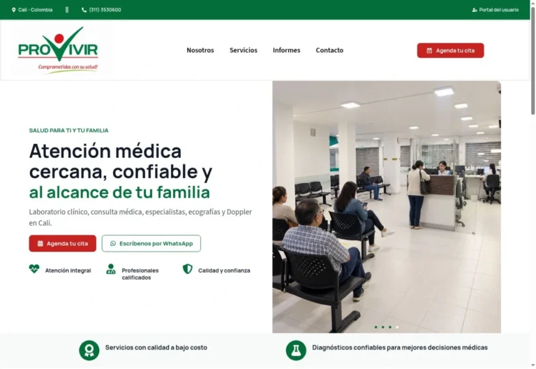 Proyecto web de Provivir