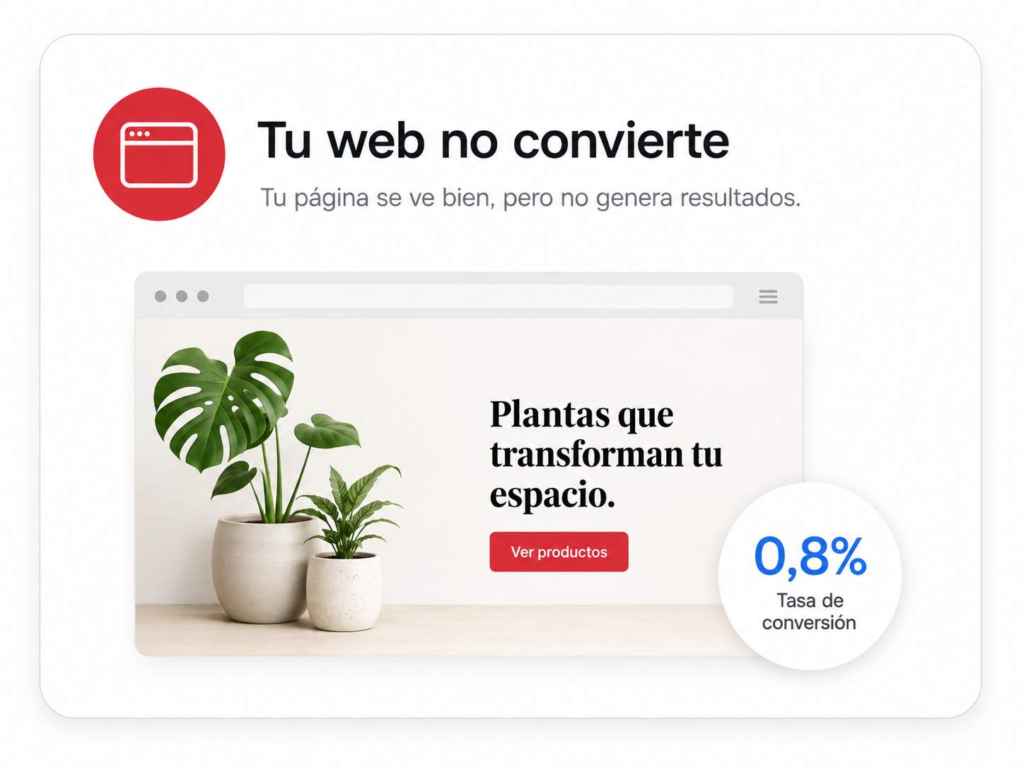 Tu web no convierte